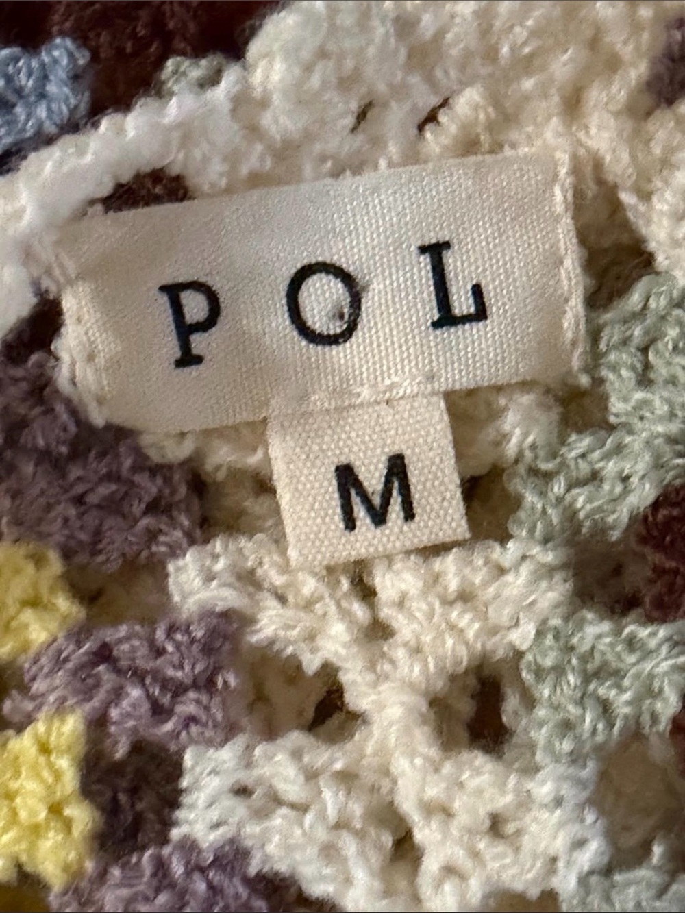 POL Crochet Granny Square Tank Top - Picture 5 of 5